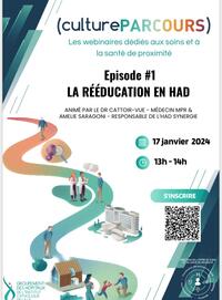 reeducation HAD Webinaire
